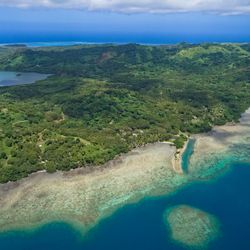 Natewa Bay Aerial - The whole land